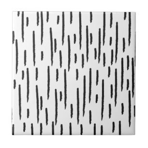 Azulejo Líneas de doodle dibujadas a mano