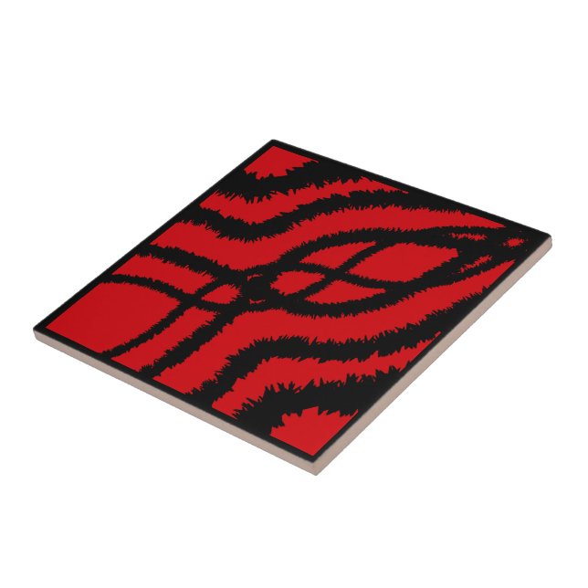 Azulejo Líneas reflejadas de la bandeja de pintura con pes (Lado)