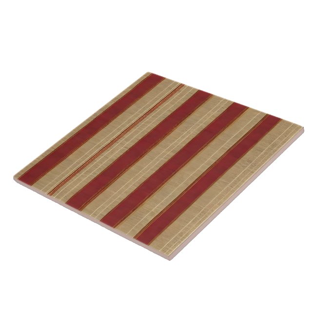 Azulejo Linen Luxury Trendy Burgundy Gold Collection (Lado)