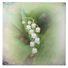 Azulejo Lirio del valle Nilo cerámico