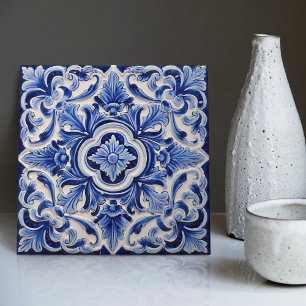 Azulejo Lisboa Diseño Cerámico Talavera Estampado