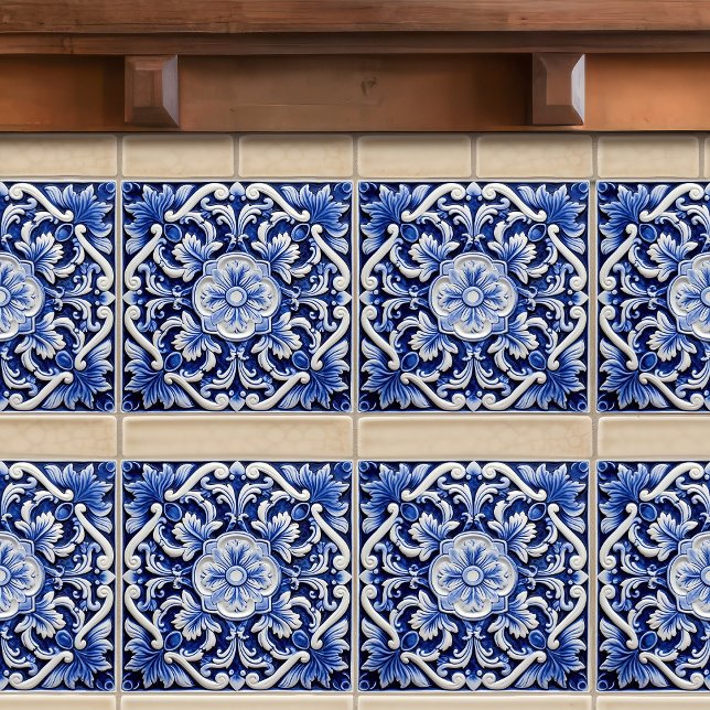 Azulejo Lisboa Patrón Talavera Diseño cerámico (Subido por el creador)