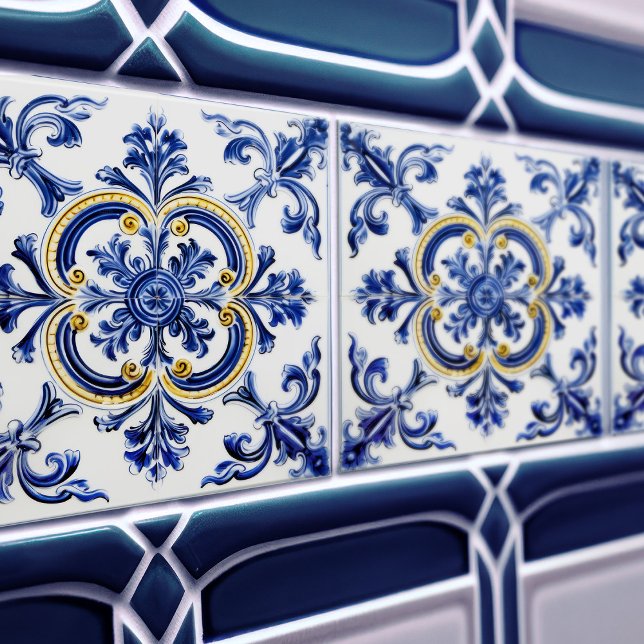 Azulejo Lisboa Patrón Talavera Diseño cerámico (Subido por el creador)