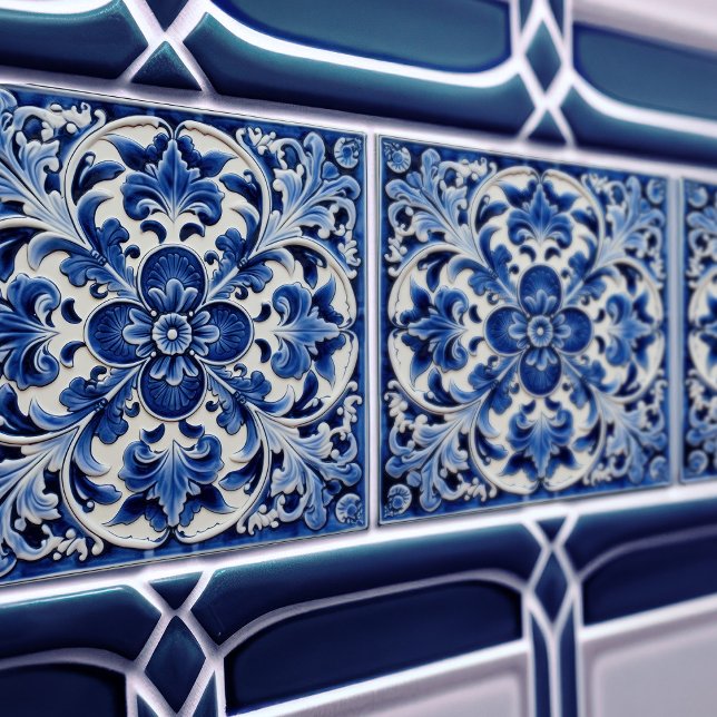 Azulejo Lisboa Patrón Talavera Diseño cerámico (Subido por el creador)