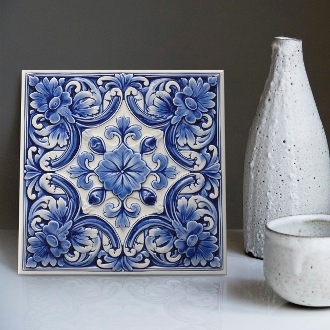 Azulejo Lisboa Patrón Talavera Diseño cerámico (Subido por el creador)