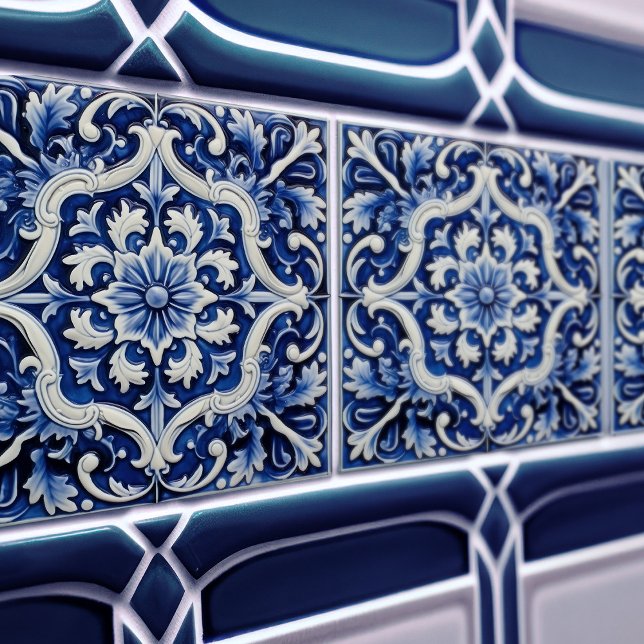 Azulejo Lisboa Patrón Talavera Diseño cerámico (Subido por el creador)