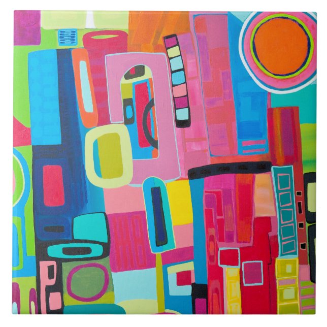 Azulejo Llamada a casa 6 x 6 mosaico cerámico (Frente)