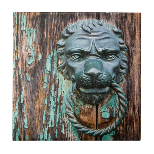 Azulejo Llamando a la puerta del cielo (Frente)