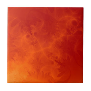 Azulejo Llamas calientes rojas que queman fuego