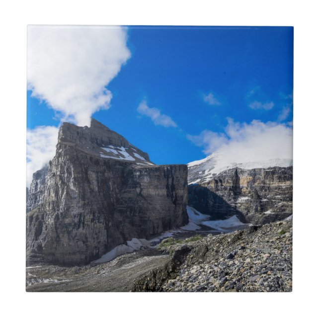 Azulejo Llano de seis glaciares Lake Louise Alberta Canadá (Frente)