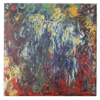 Azulejo Llorando en Giverny (por Claude Monet)