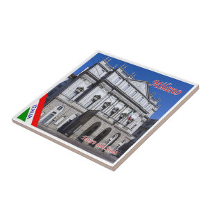 Azulejo LMD009 MILÁN, Theater alla Scala, Italia,