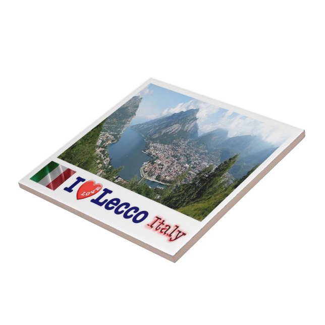 Azulejo LMD070 LECCO I Love, Lombardia, Italia, Fridge (Lado)