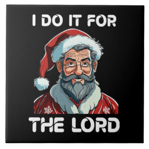 Azulejo Lo Hago Por El Señor Regalo De Navidad Cristiano