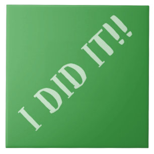 Azulejo Lo Hice Verde