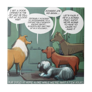 Azulejo Lo que los perros temen a Rick London Funny