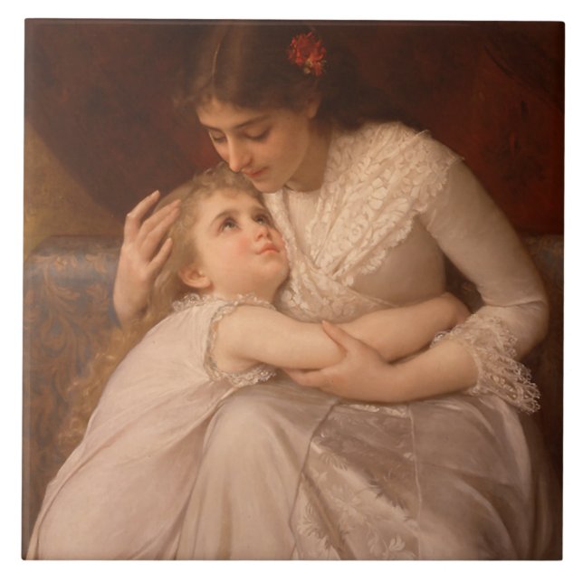 Azulejo Lo siento, mamá (disculpa y simpatía) (Frente)