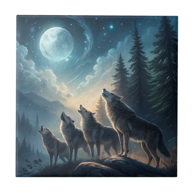 Azulejo lobos (Frente)