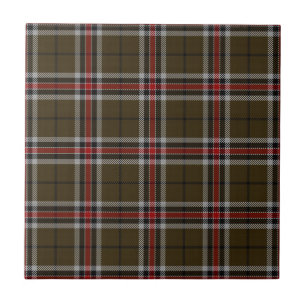 Azulejo  Loch Ness Scottish District Fashion Tartan Plaid