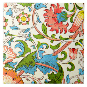 Azulejo Lodden, un William Morris patrón, Ceramic Tile