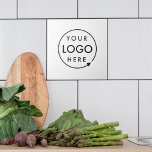 Azulejo Logotipo comercial Minimalista Limpiar blanco senc<br><div class="desc">Una plantilla de negocio simple y personalizado en un estilo minimalista moderno que se puede actualizar fácilmente con el logotipo de su empresa. Si necesitas ayuda para personalizar este producto,  por favor contáctame con el botón de mensaje que aparece a continuación y estaré encantado de ayudarte.</div>