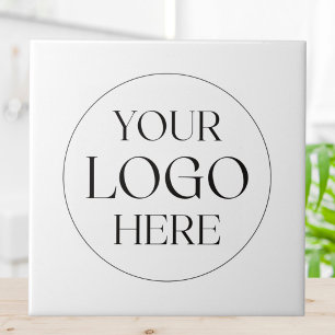 Azulejo Logotipo Comercial Personalizado de la Empresa Pro