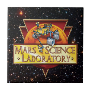 Azulejo Logotipo de la misión Mars Science Laboratory
