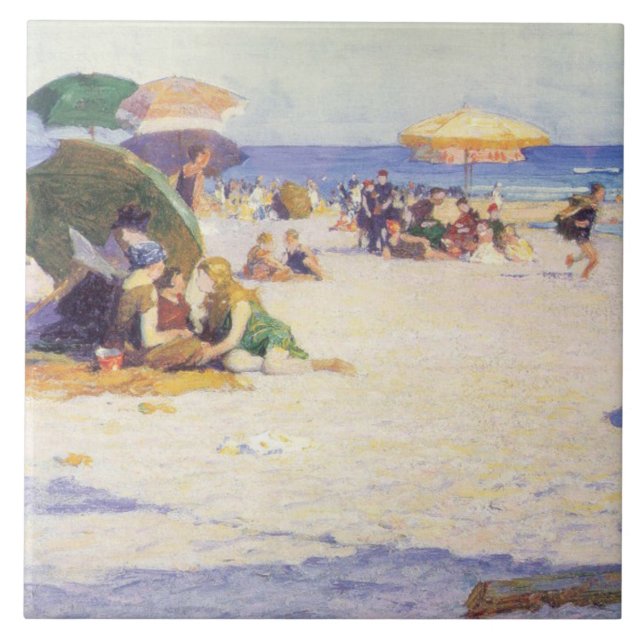 Azulejo Long Beach (Estado de Nueva York) (Frente)