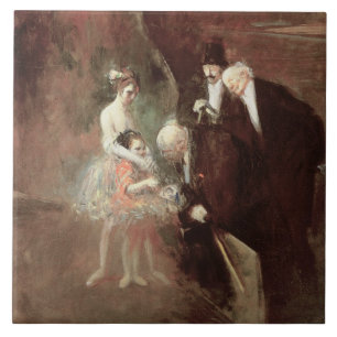 Azulejo Los bailarines, c.1925 (aceite en lona)