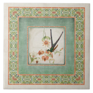 Azulejo Los colibríes n del vintage del Chinoiserie