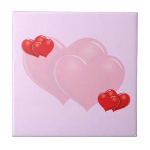 Azulejo Los corazones son corazón pesado