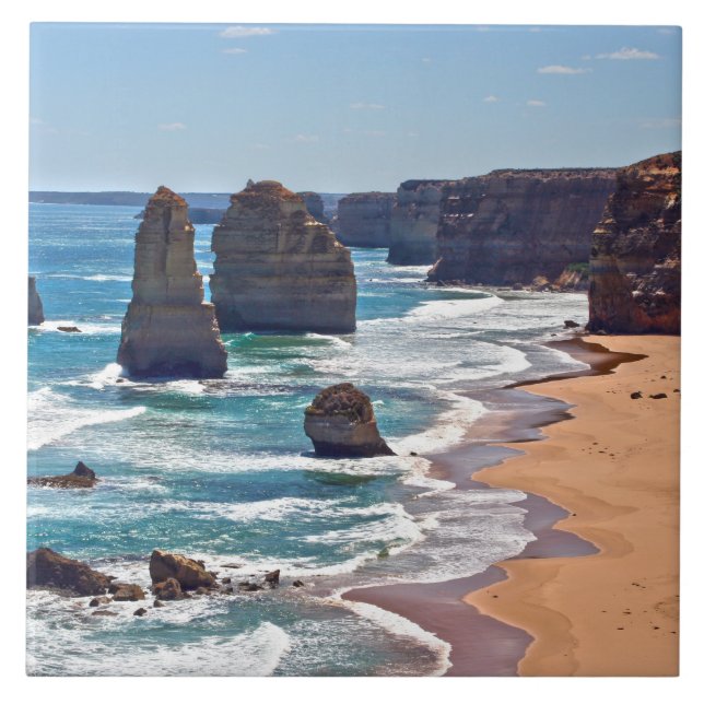 Azulejo Los doce apóstoles, Victoria, Australia (Frente)