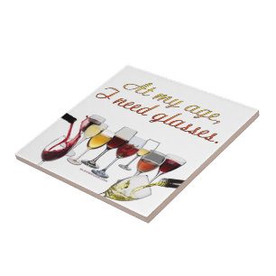 Azulejo Los Gafas de SlipperyJoe fermentan la alimentación