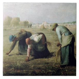 Azulejo Los Gleaners, Jean-Francois Millet