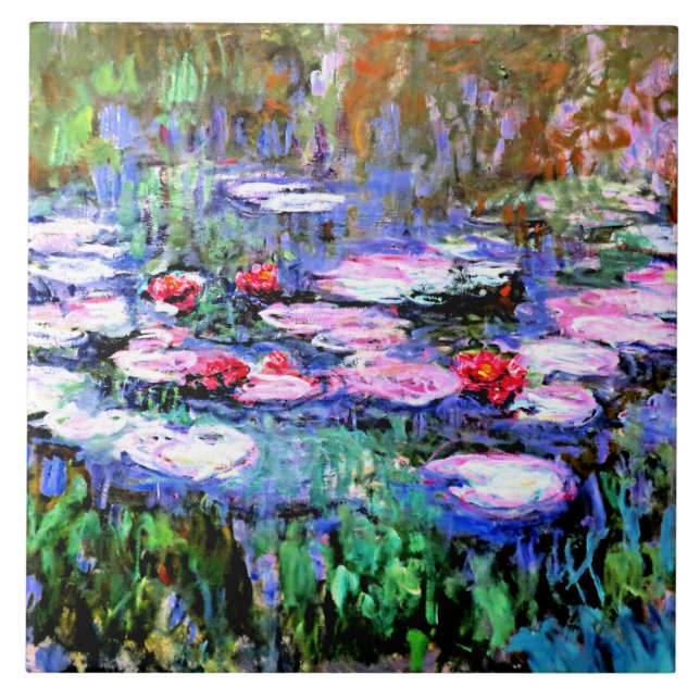 Azulejo Los Nenufares de Monet (Frente)