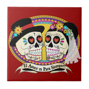 Azulejo Los novios (español)