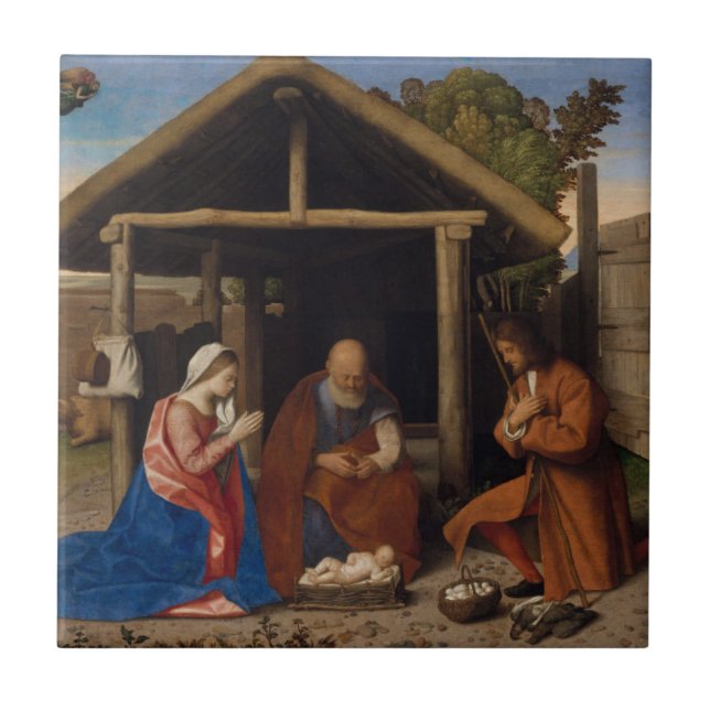 Azulejo Los pastores (Frente)