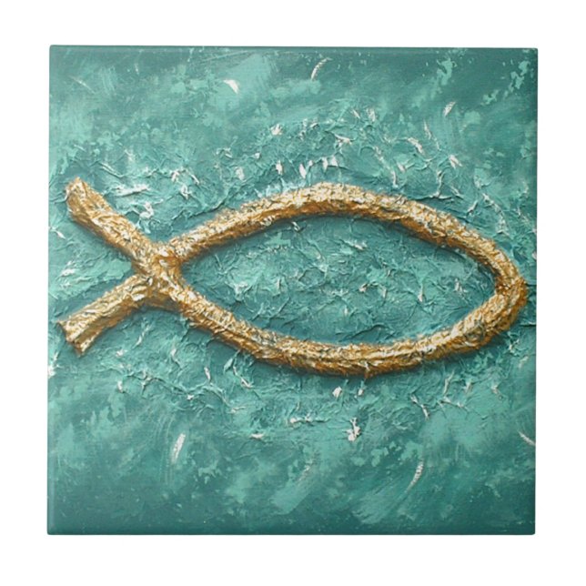 Azulejo Los pescados (Frente)