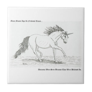 Azulejo Los Unicornios Son Reales