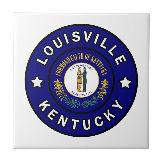 Azulejo Louisville Kentucky (Frente)