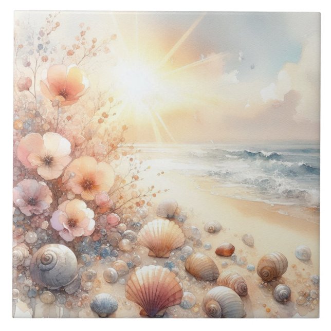 Azulejo Love by the sea (Frente)