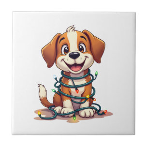 Azulejo Luces de Beagle Alegre