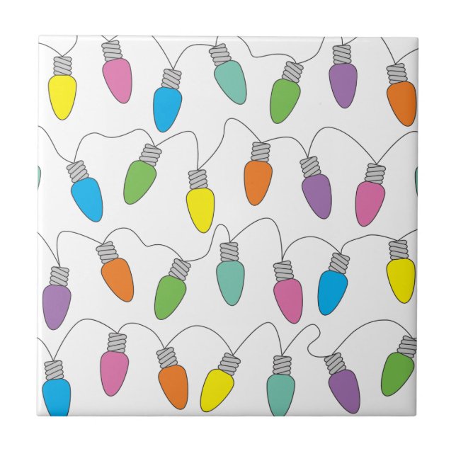 Azulejo Luces de navidad (Frente)