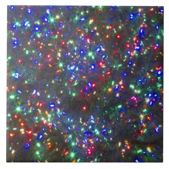 Azulejo Luces de Navidad, Portland, Oregón (Frente)