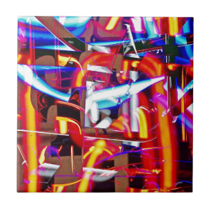 Azulejo luces destrozadas