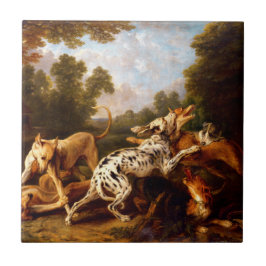 Azulejo Lucha contra los perros (por Frans Snyders)