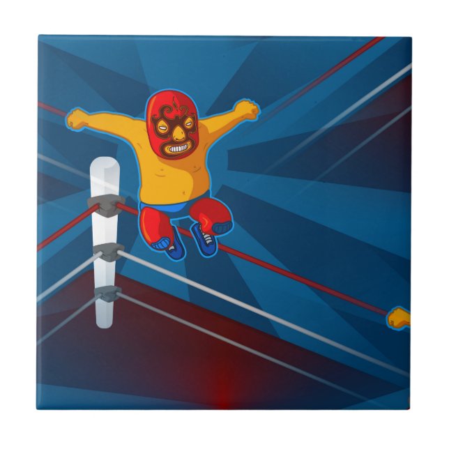 Azulejo luchador (Frente)