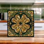 Azulejo Lucky Four Leaf clover lujo<br><div class="desc">Lucky Four Leaf clover lujo</div>