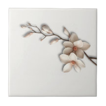Lujo Silencioso Botánico Magnolia
