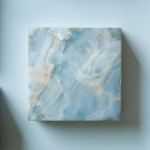 Lujoso Gemstone azul claro estético moderno